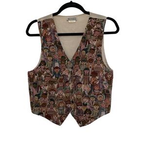 Vintage Mirrors Children of the World Vest